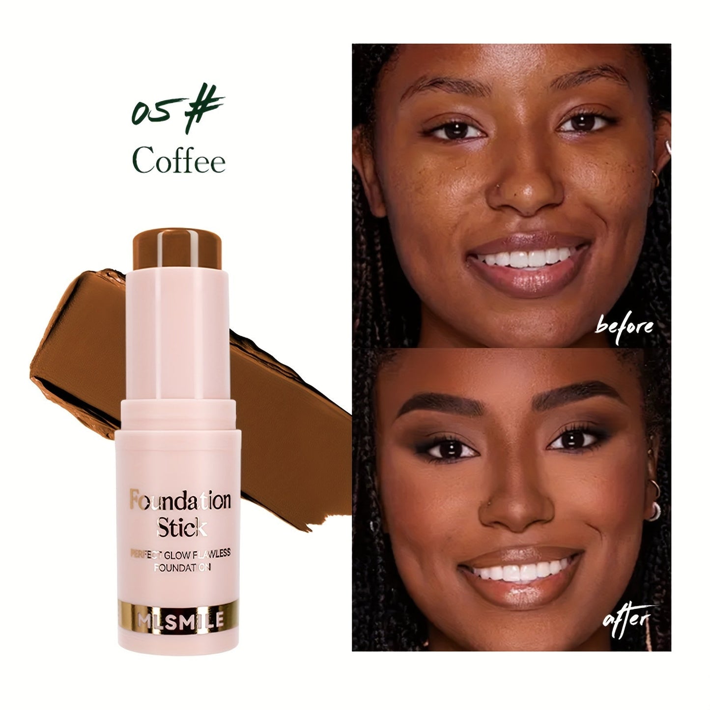 MLSmile™️ Makeup Foundation Stick