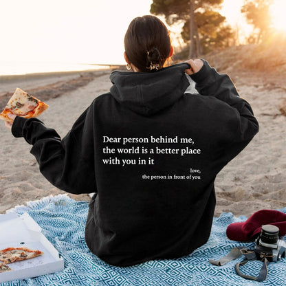 THE YOU ARE ENOUGH HOODIE